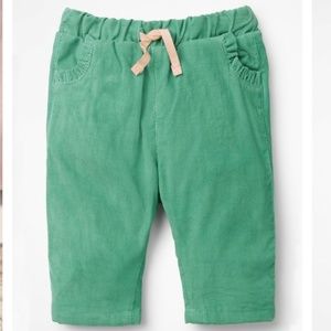 Baby Boden Green Couduroy Pants